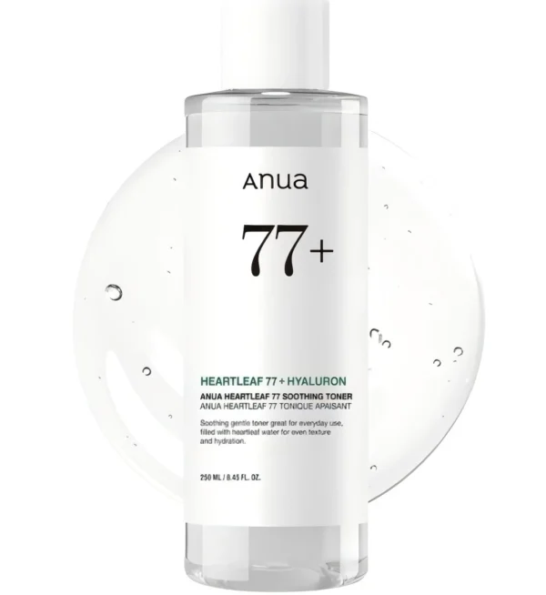 anua heartleaf 77% soothing toner